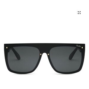 Quay Jaded Black Big Frame Oversized Sunglasses